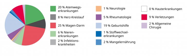 Krankheiten stationär